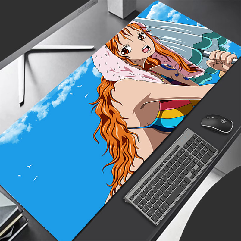 Gaming Mouse Pad Xl - マウスパッドワンピース耐久性のあるアニメゲームアクセサリー Gabinete ゲーマー PC コンピュータデスクマット大型 XXL