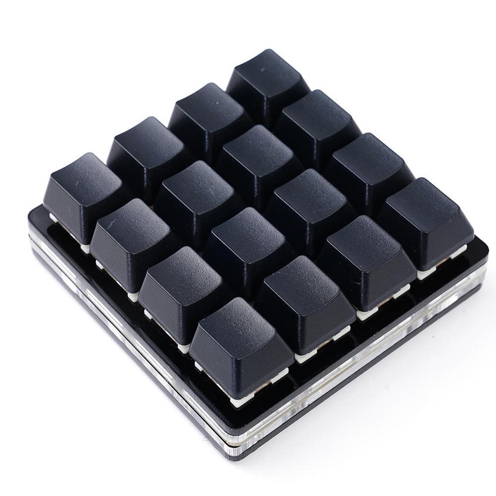 Keyboard Numpad Separate - 2/3/4/6/7/8/9/16 キーブラックミニキーパッドテンキー機械式キーボード OSU ゲームプログラミングカスタムキーボード Photoshop 用