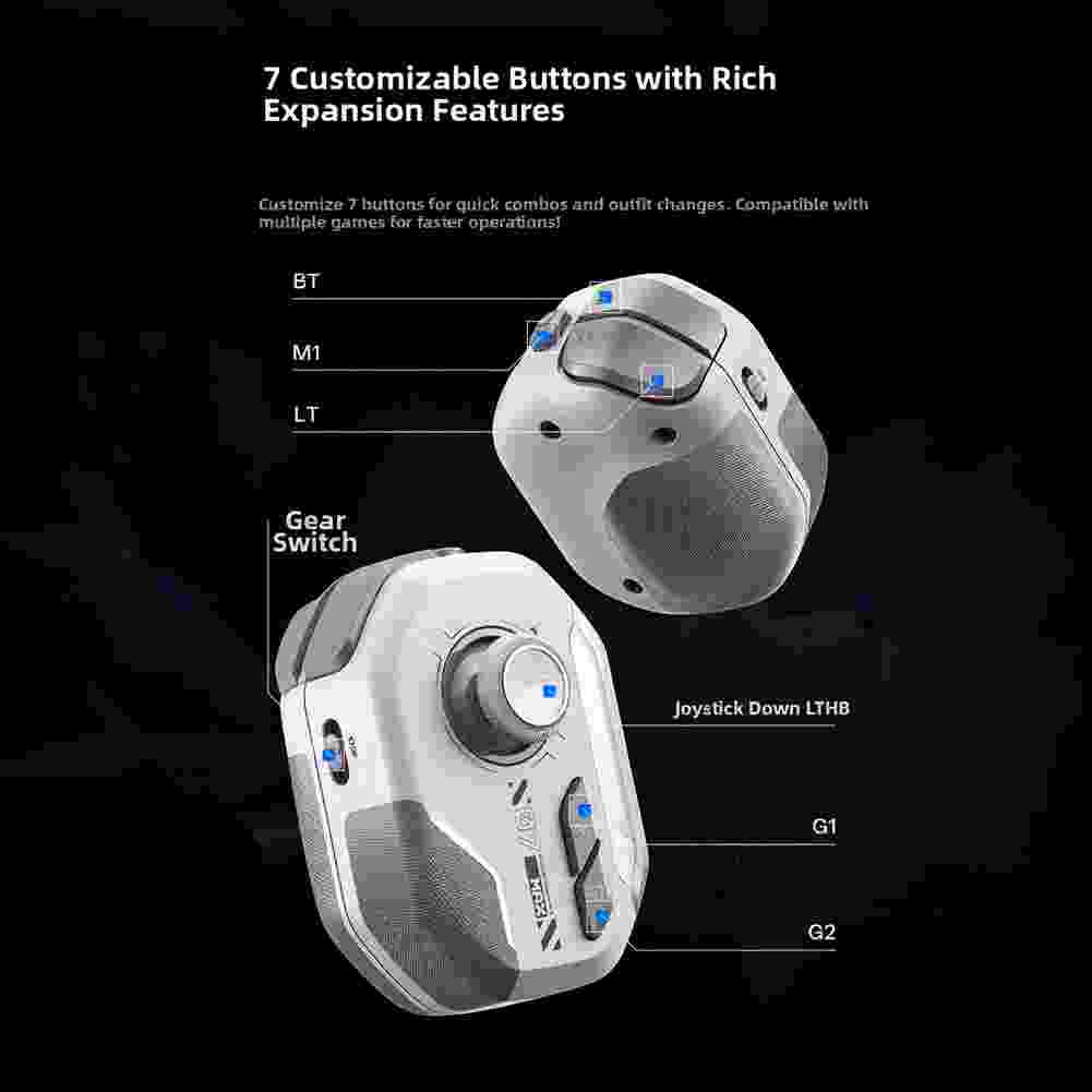 MB07モバイルフォンゲーム用ジョイスティック、RGBカスタ - Gaming Accessories For Mobile のレビューと価格