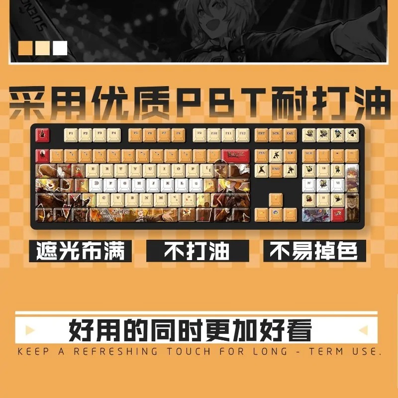 テーマゲームメカニカルキーボードキーキャップ 122 キー  - Gaming Accessories Keyboards のレビューと価格