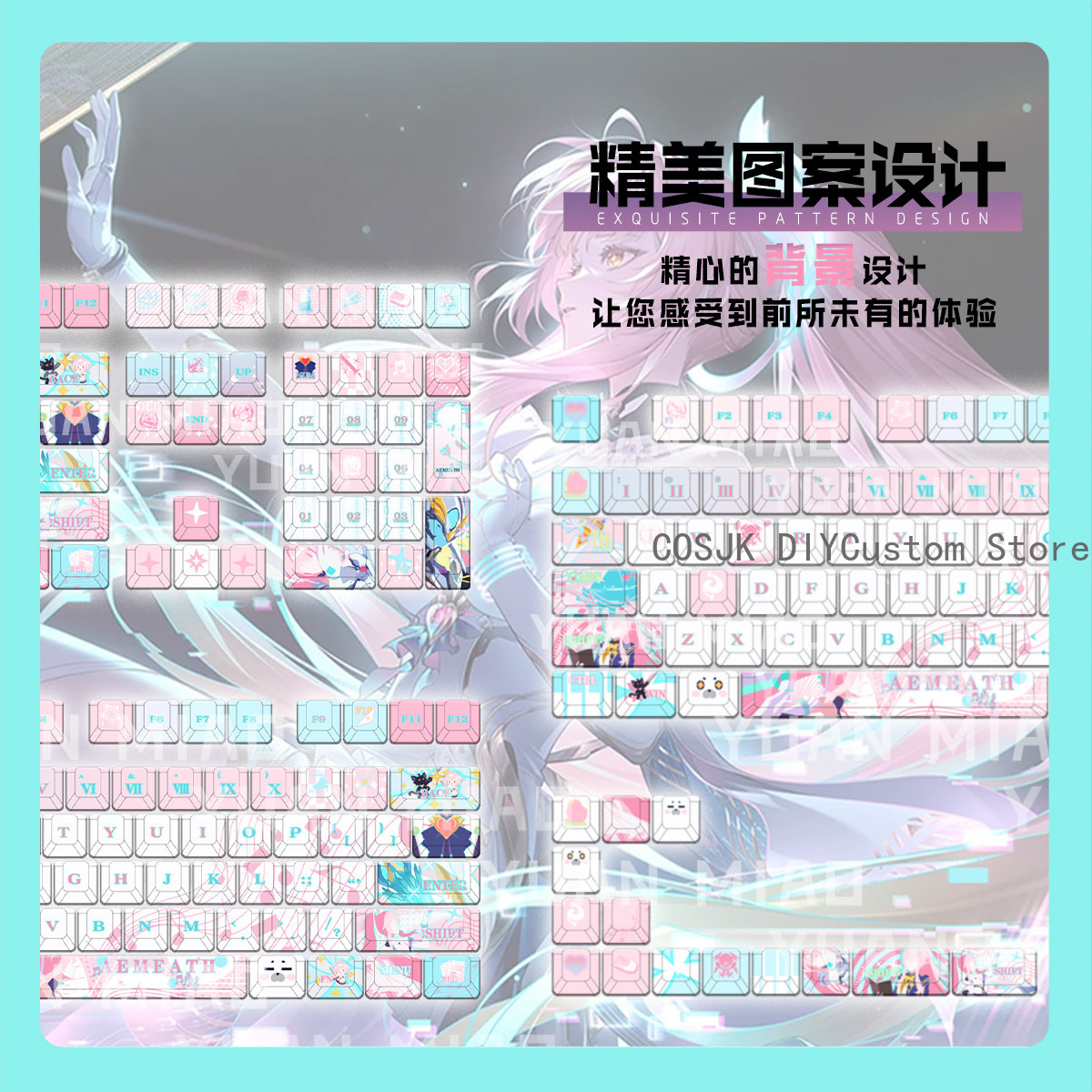 122 キーアニメ Wuthering Waves Aeme - Gaming Accessories Keyboards のレビューと価格