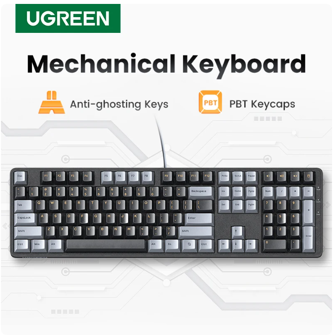 UGREEN キーボード メカニカル有線ゲーミングキーボード - Gaming Accessories Keyboards のレビューと価格
