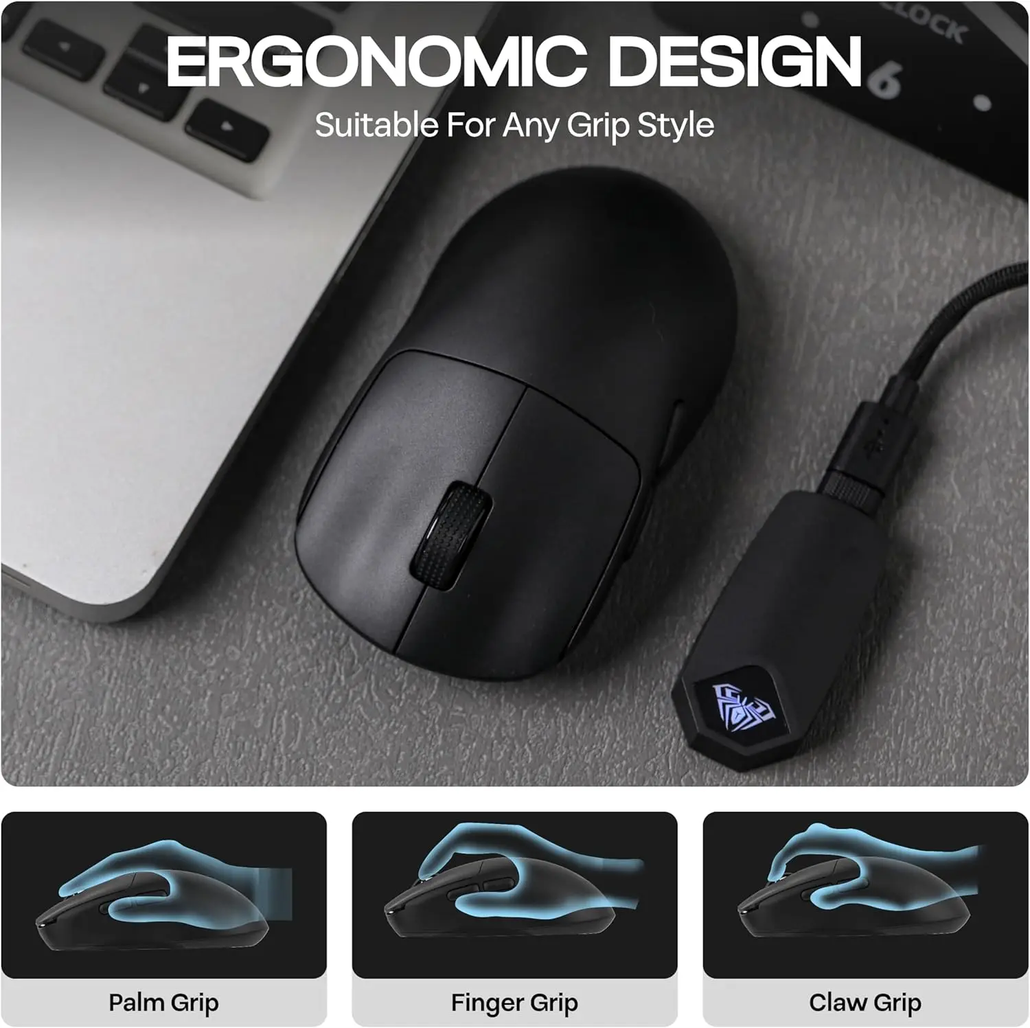 AULA SC800 ゲーミングマウス USB-C 有線/2 - Gaming Hand Accessories のレビューと価格