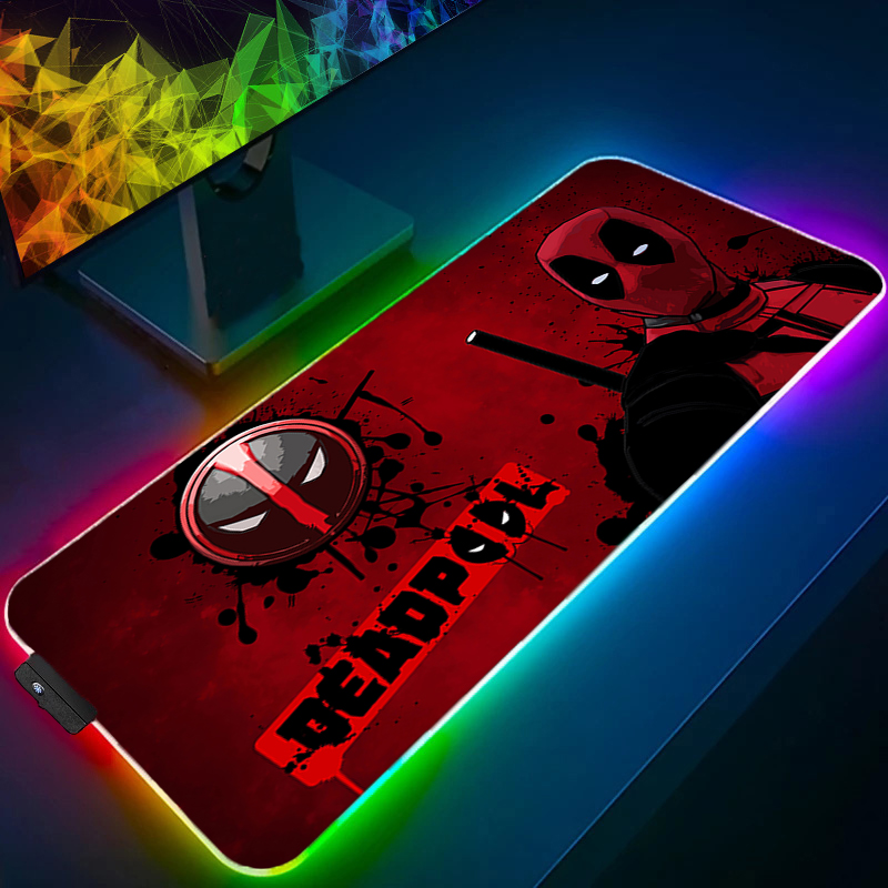 LED マウスパッドゲーミングバックライトロックエッジアニメ - Gaming Accessories Gamer のレビューと価格