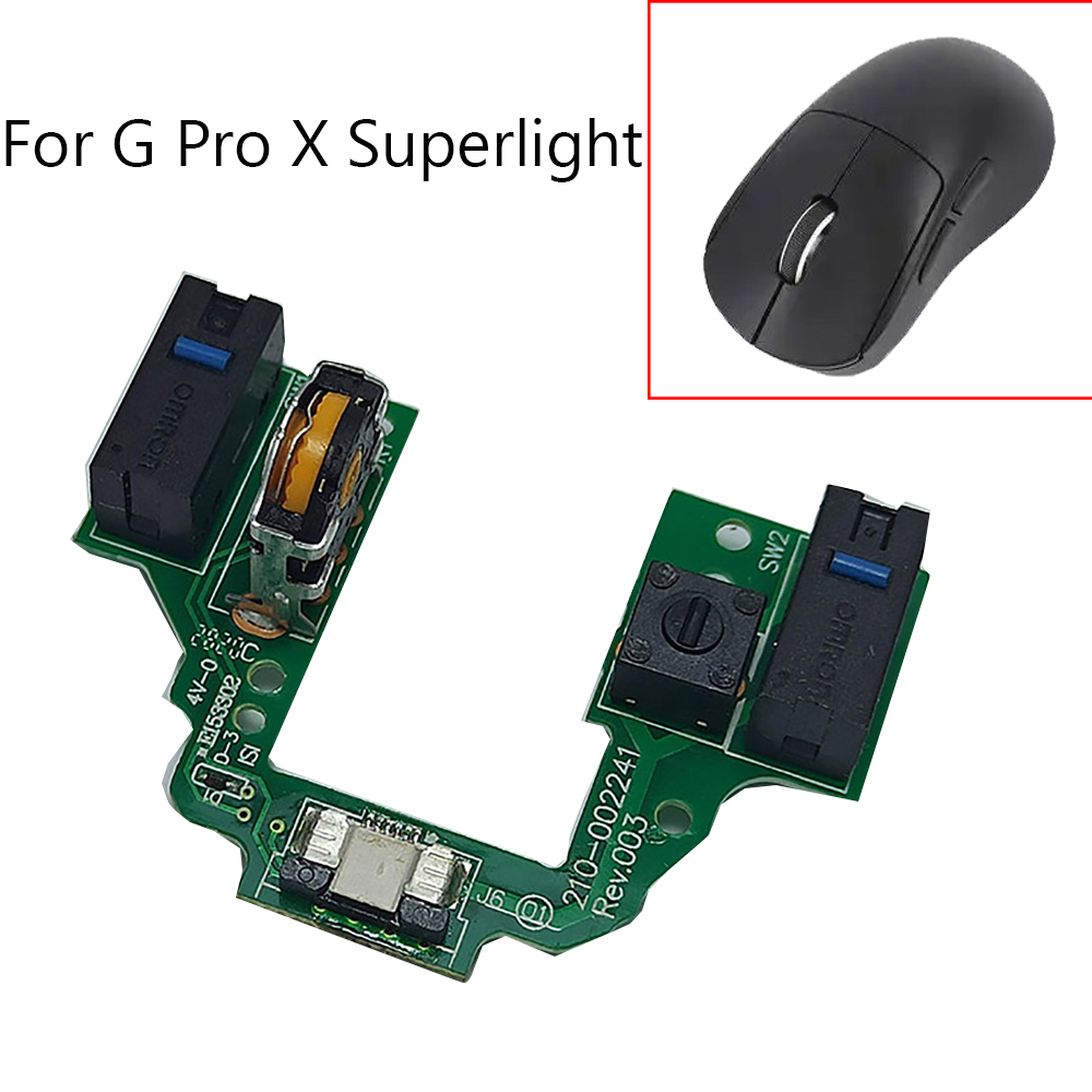 交換用マウスボタンマイクロスイッチキーマザーボード Logi - Logitech Mouse G Pro X Superlight のレビューと価格