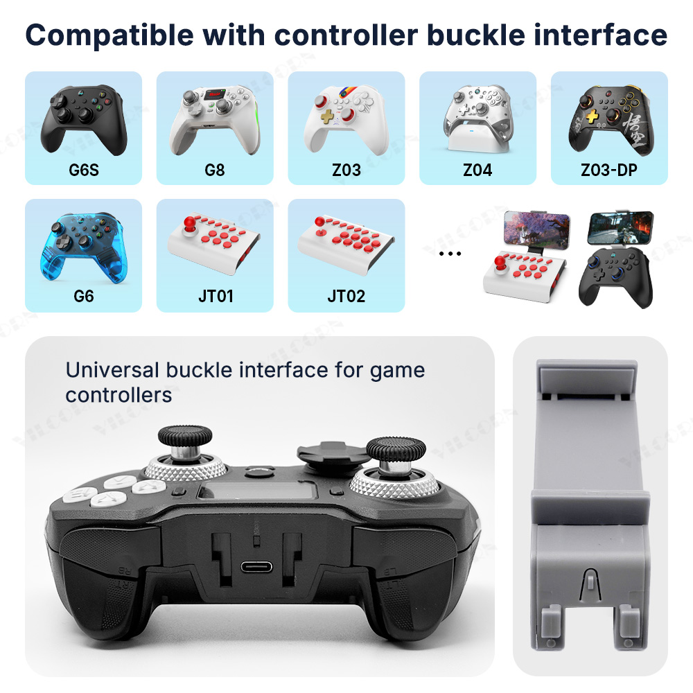 ゲームコントローラー電話ホルダー G6 G6S G8 Z03 - Gaming Accessories For Mobile のレビューと価格
