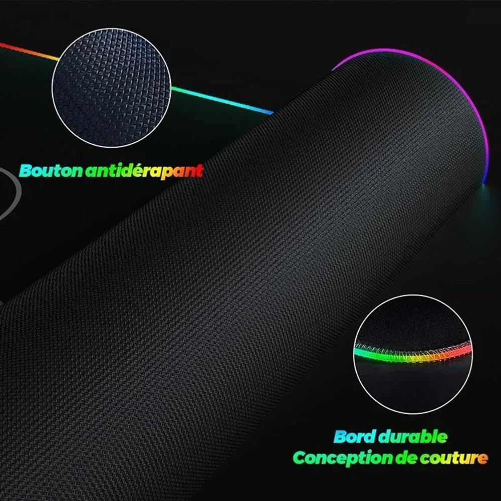 マーケットブルマウスパッド RGB バックライト付きマウスパ - Gaming Accessories Market のレビューと価格
