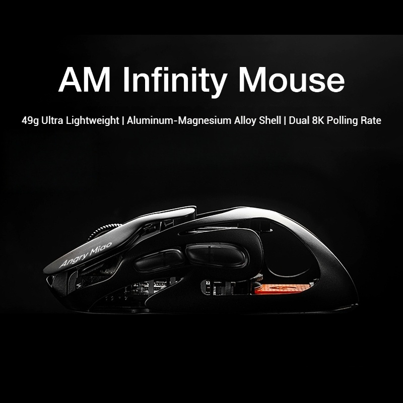 怒りのミャオ族 AM Infinity マウス トリモード  - Gaming Hand Accessories のレビューと価格