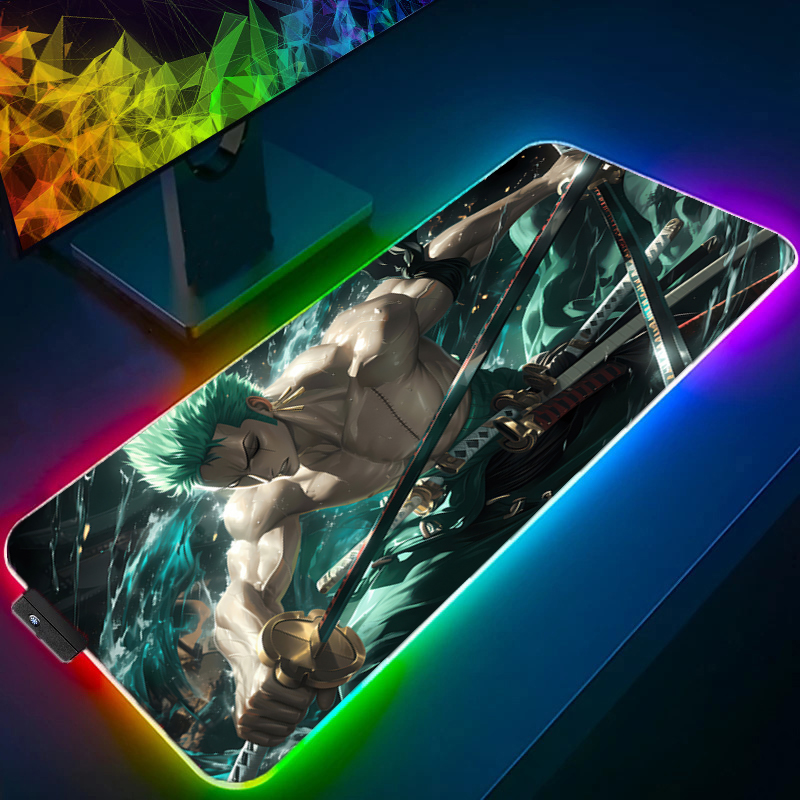ワンピースゾロマウスパッド RGB ゲームアクセサリー Ga - Gaming Accessories Keyboards のレビューと価格