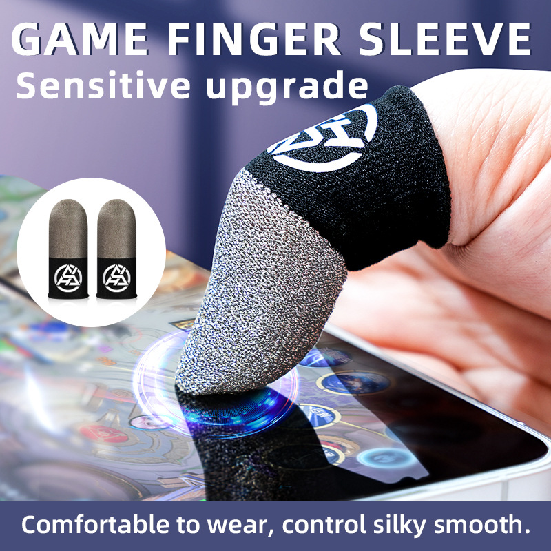5 ペアゲームフィンガースリーブゲーム用汗防止タッチスクリー - Gaming Accessories For Mobile のレビューと価格