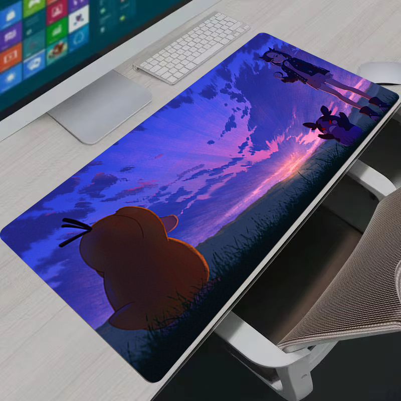 マウスパッドアニメ P-ポケモン Psyduck XXL 大 - Gaming Mouse Pad Xl のレビューと価格