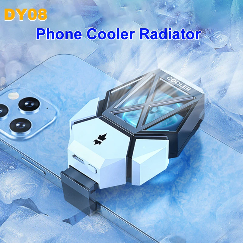 DY08 携帯電話冷却ファンラジエーター IOS Andro - Gaming Accessories For Mobile のレビューと価格