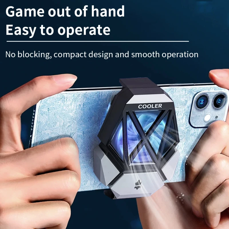 DY08 携帯電話冷却ファンラジエーター IOS Andro - Gaming Accessories For Mobile のレビューと価格