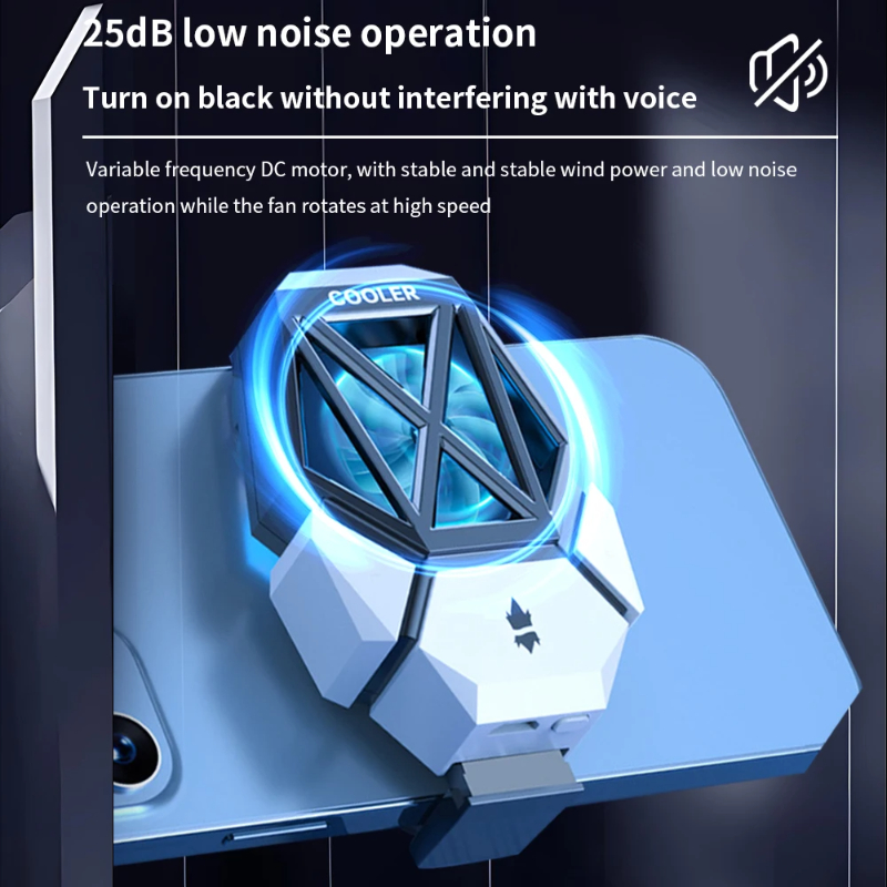 DY08 携帯電話冷却ファンラジエーター IOS Andro - Gaming Accessories For Mobile のレビューと価格