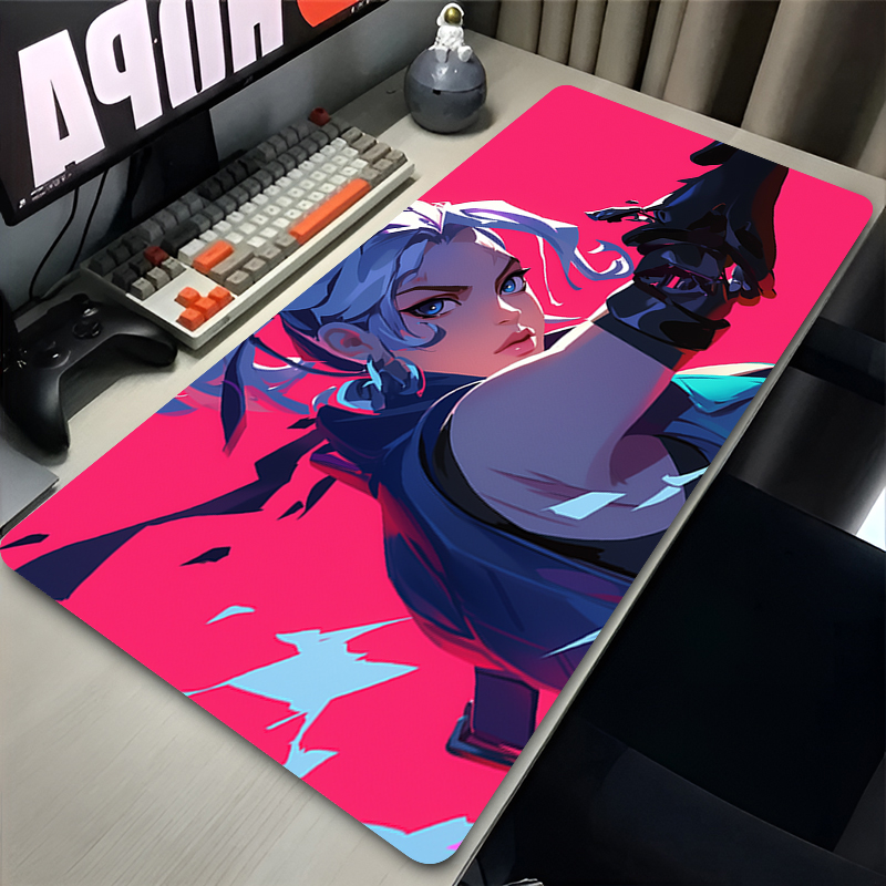 マウスパッド ホットゲーム ヴァロラント ジェット XXL  - Gaming Accessories For Valorant のレビューと価格