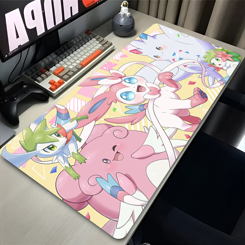 大型ピンクかわいいマウスパッド XXL ゲームコンピュータア - Gaming Accessories Gamer のレビューと価格