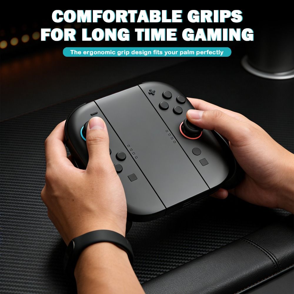 人間工学に基づいたコントローラーハンドグリップ、快適な高速充 - Gaming Hand Accessories のレビューと価格
