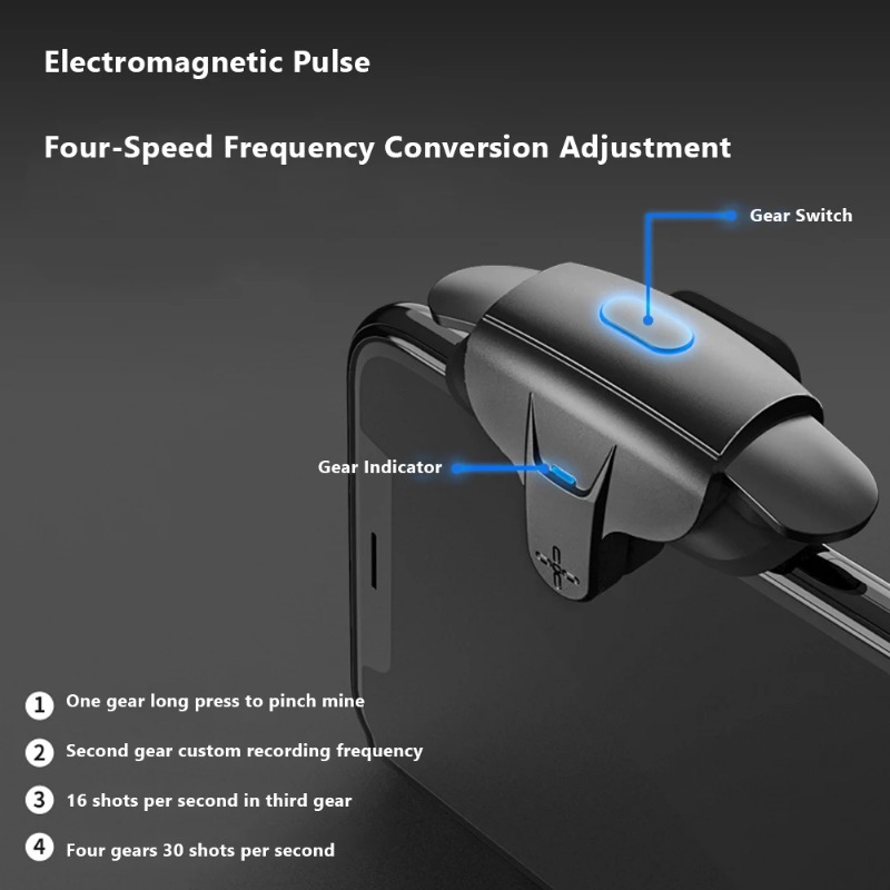 AK05ゲームコントローラー PUBGモバイル用 携帯電話射 - Gaming Accessories For Mobile のレビューと価格